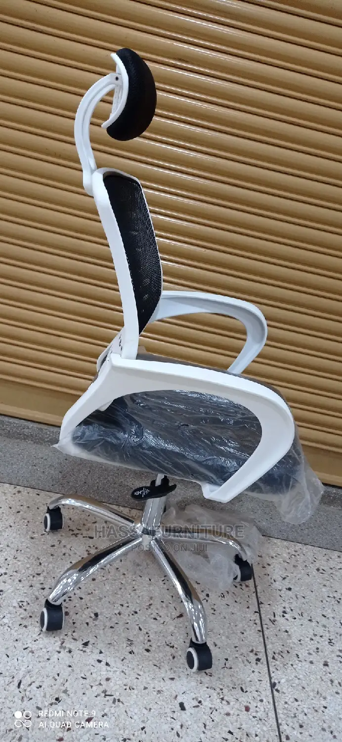 Mesh High Back White Colour