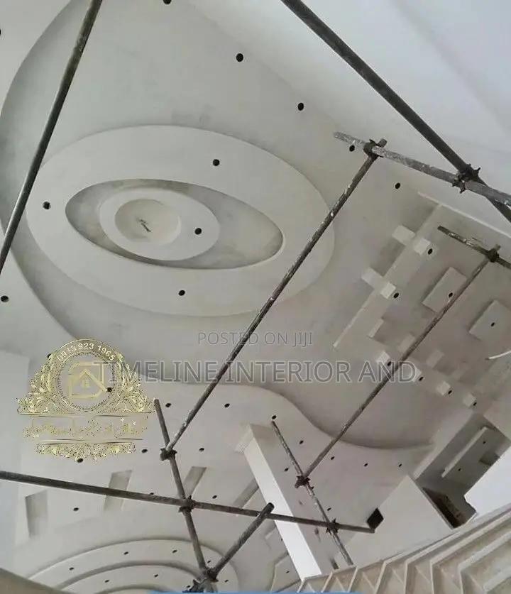 Gypsum Ceilings and Tv Unit Wall Code 023