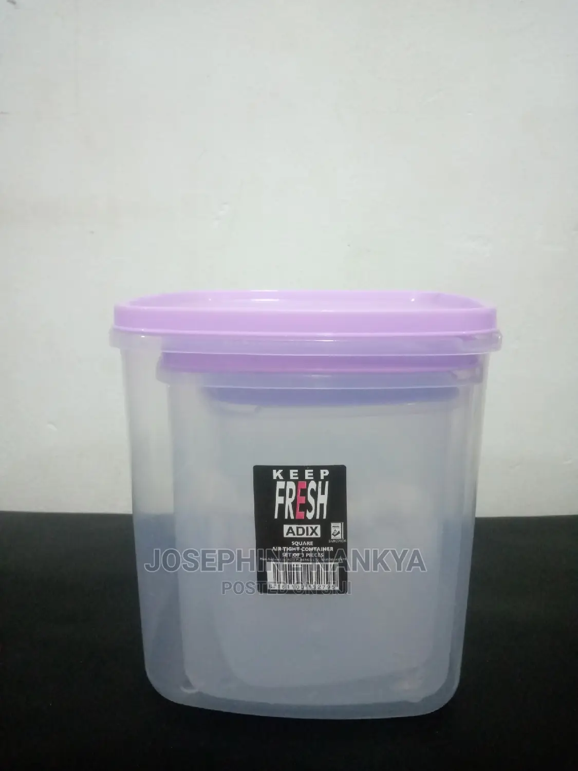 Adix Storage Container Transparent