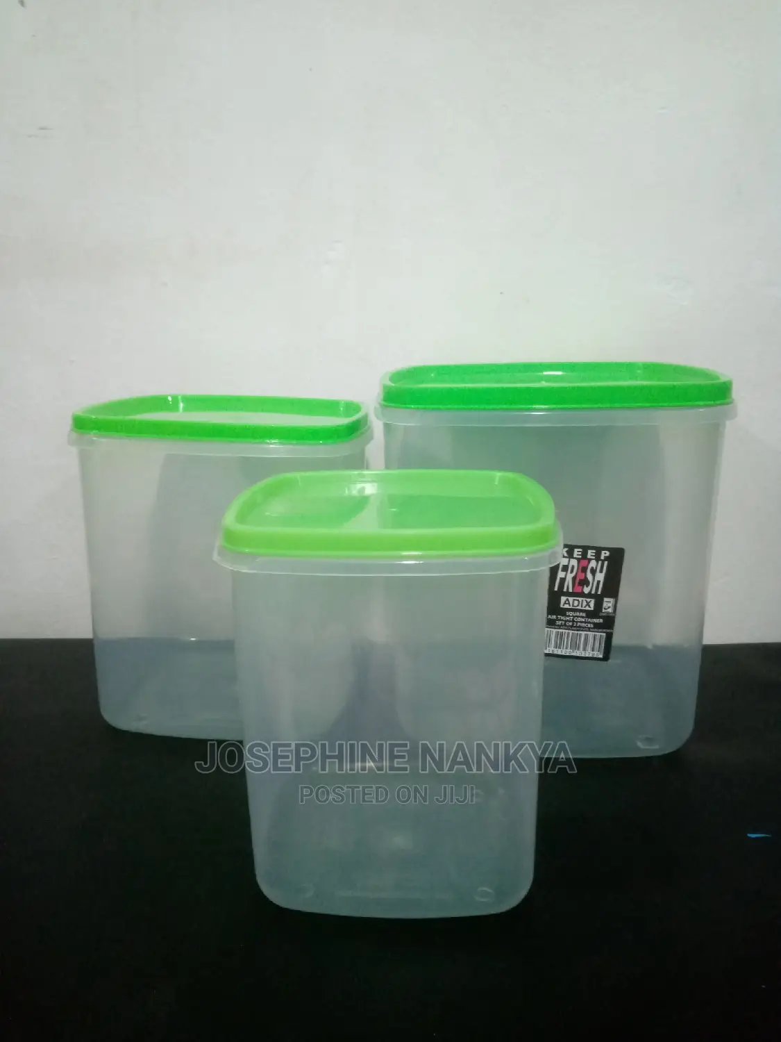 Adix Storage Container Transparent