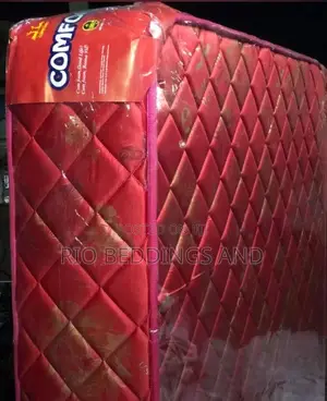 Quilted Delux Mattress 5 by 6 8 Inches Comfoam Mattress