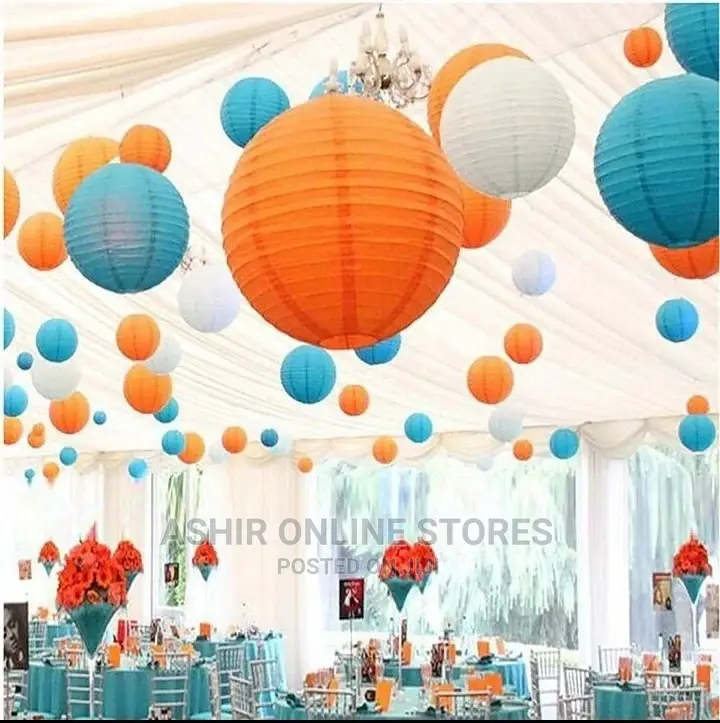 Colourful Paper Lanterns to Hung Up in Your Party