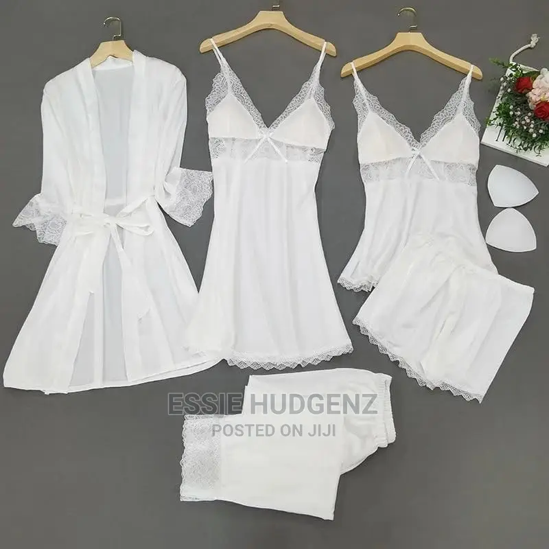 5pcs Lace Women's Sexy Night Wear