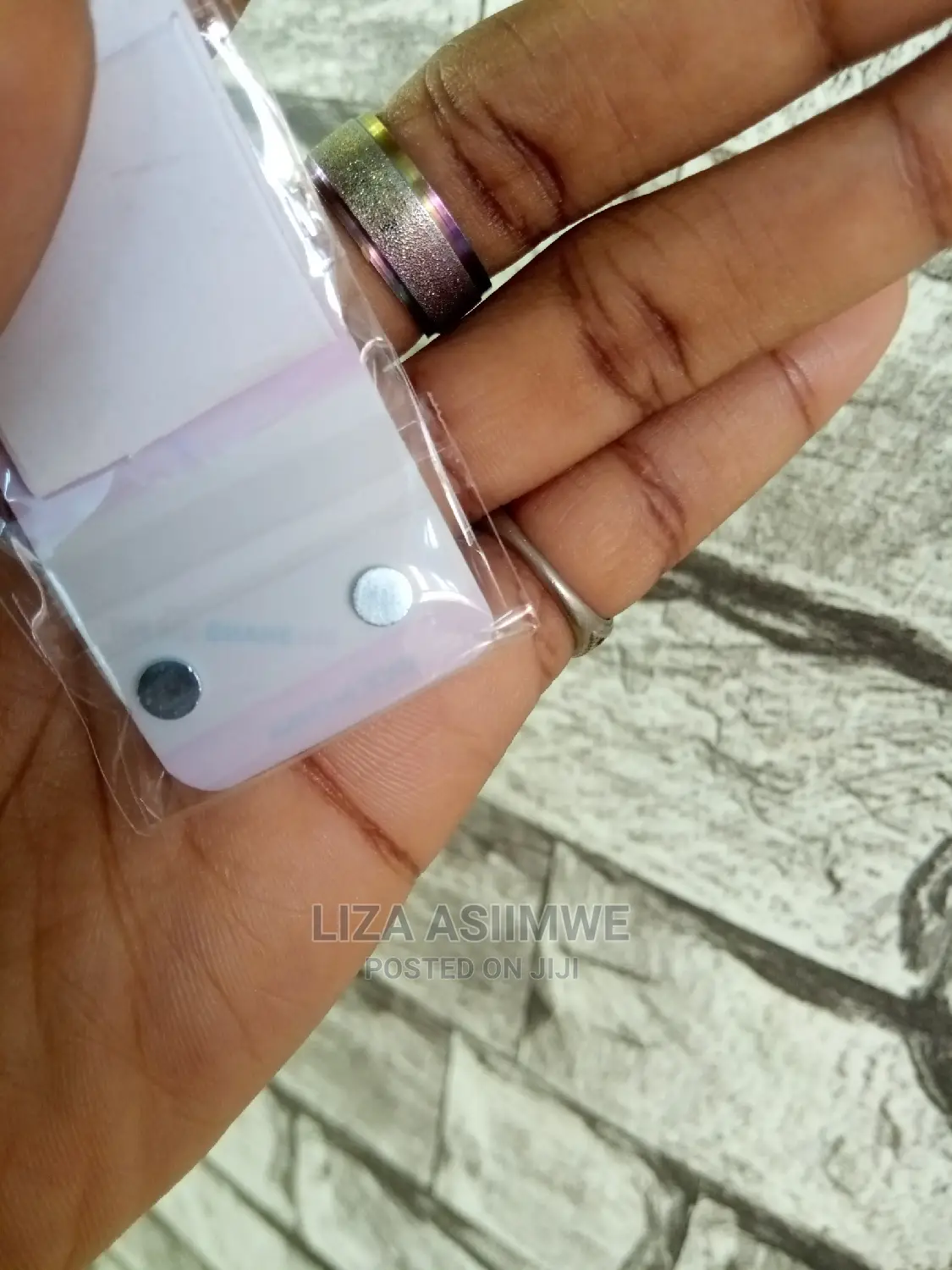 Black Iced Magnetic Earpins