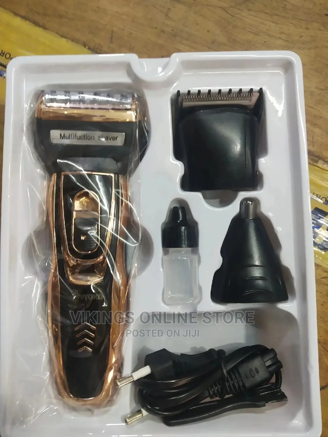 3 in 1 Hairclipper,Shaver,Nose Rechargeable Trimmer.