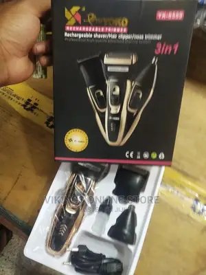 3 in 1 Hairclipper,Shaver,Nose Rechargeable Trimmer.