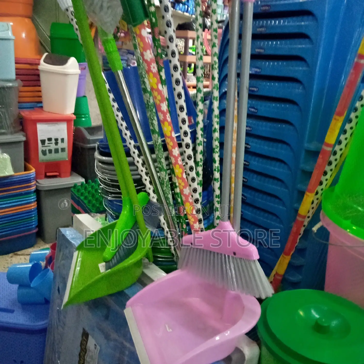 Cleaning Broom and Dust Pan