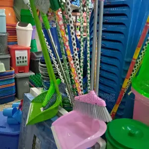 Cleaning Broom and Dust Pan