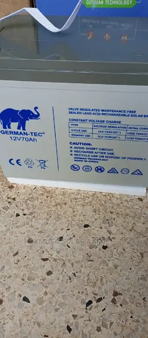 70ah Germany Tec Solar Battery