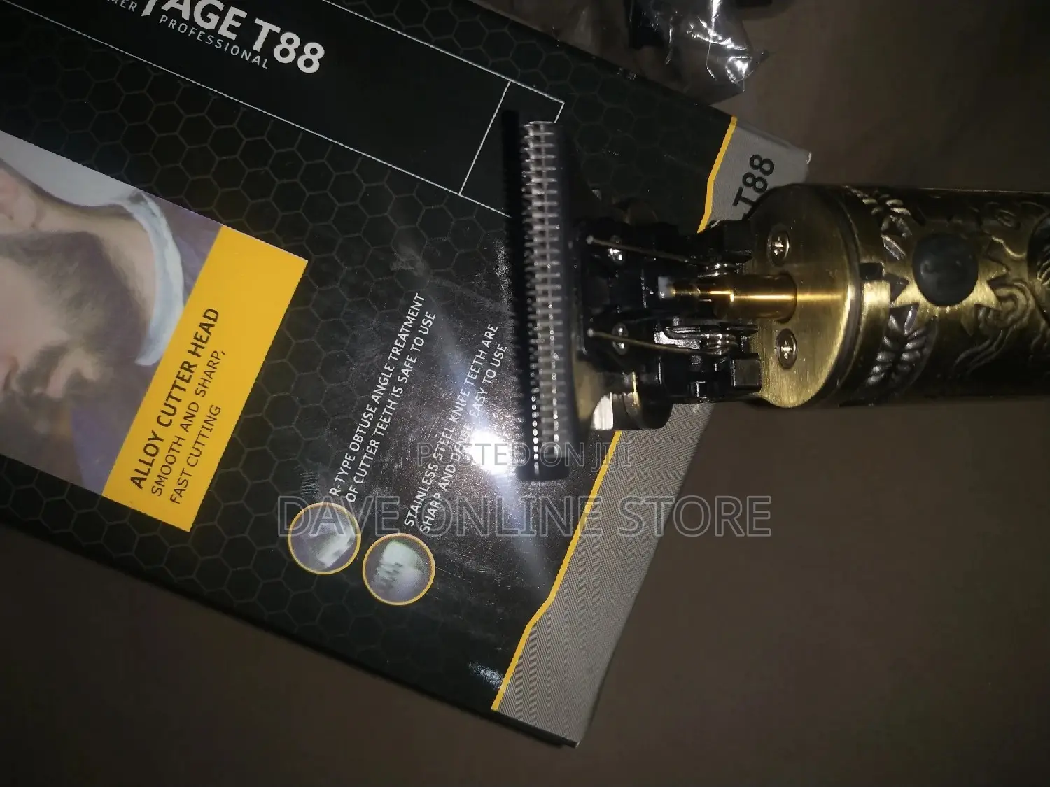 Vintage T88 Golden Hairclipper