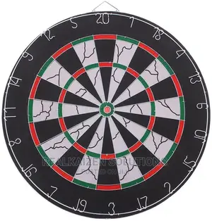 CHAMPION TOURNAMENT 18" Flocked Dartboard