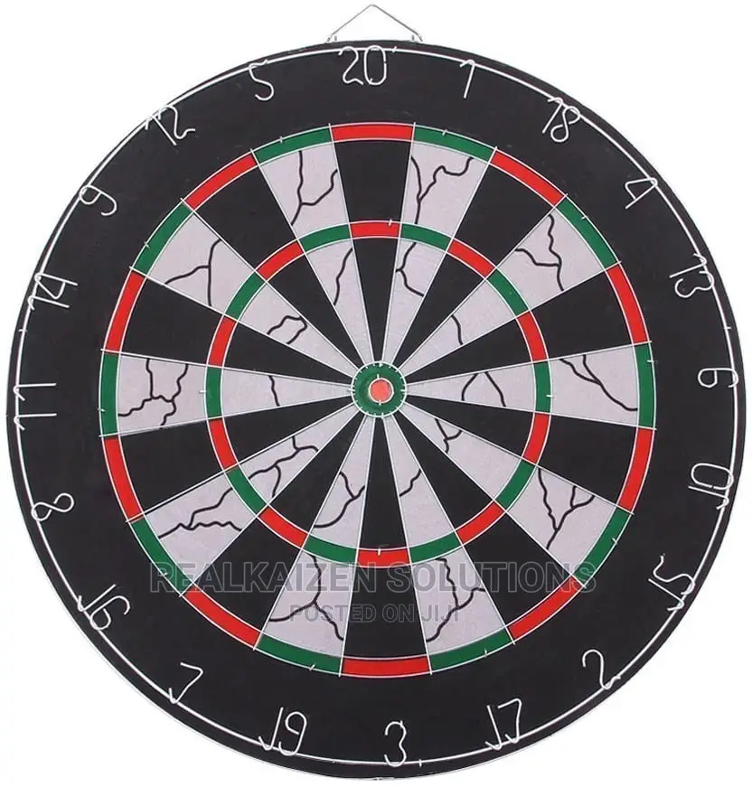 CHAMPION TOURNAMENT 18" Flocked Dartboard