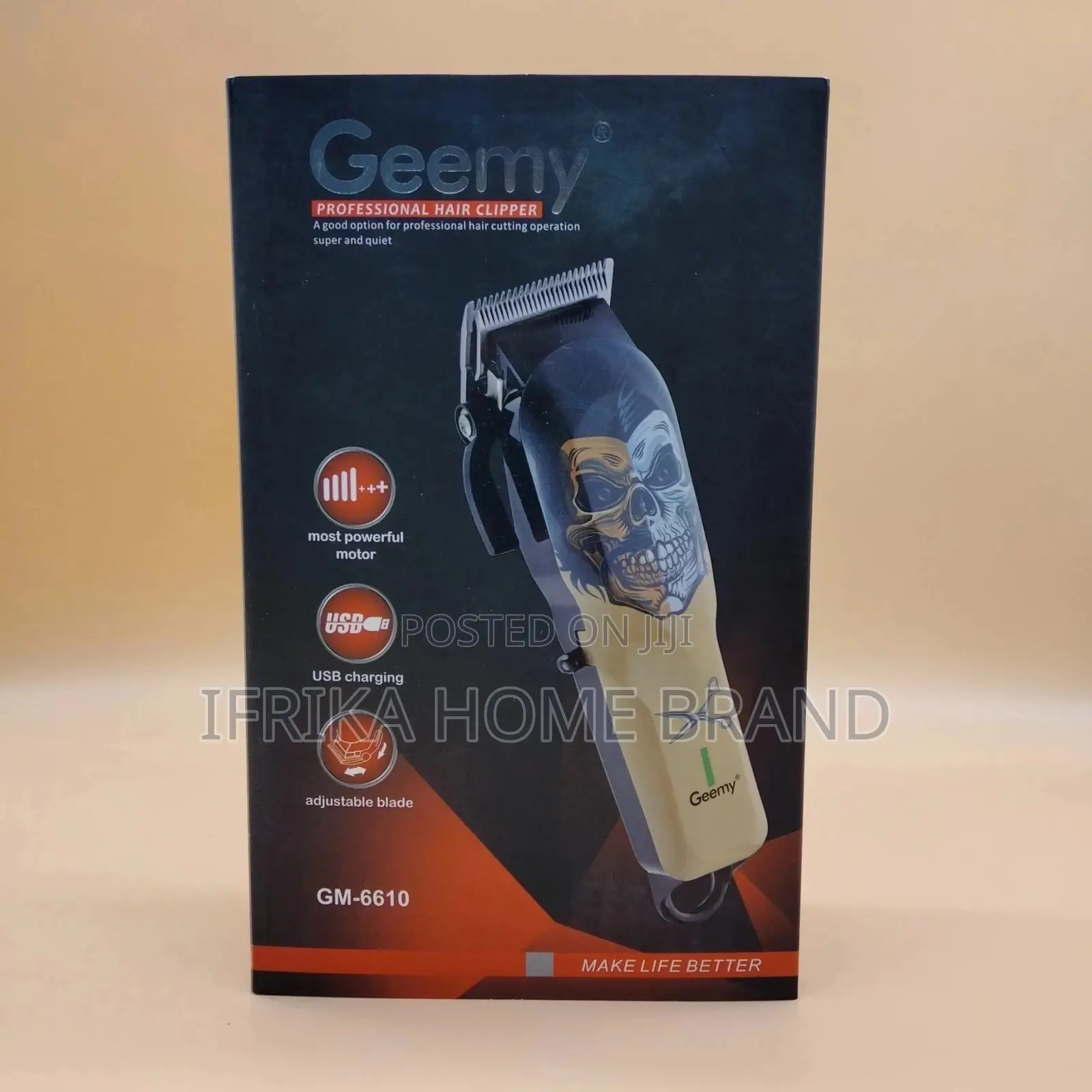 Geemy Professional Rechargeablehair Trimmer
