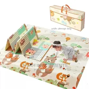 6by6 Foldable Waterproof Crawling Baby Play Mat
