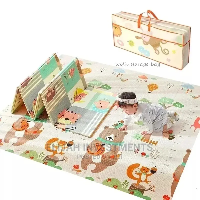 6by6 Foldable Waterproof Crawling Baby Play Mat