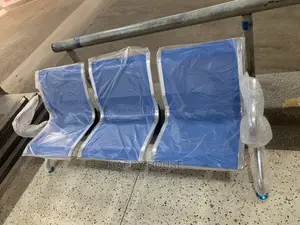 Metallic Vistor Chairs (3 Seater)