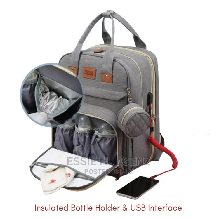 Mummy Baby Bag And Bed