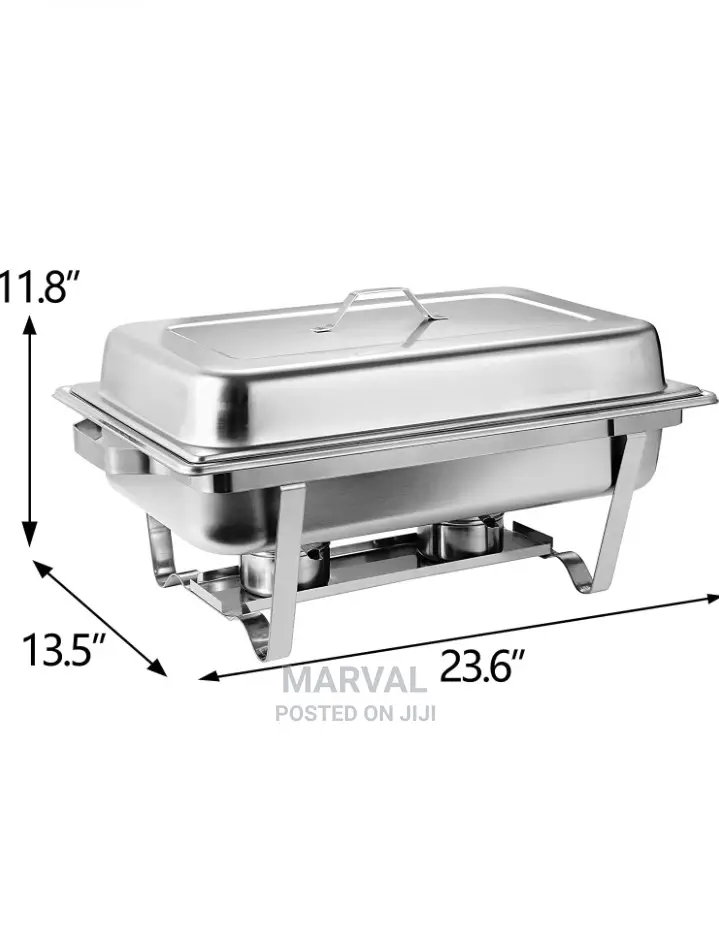 Double Fuel Holder Chafing Dishe