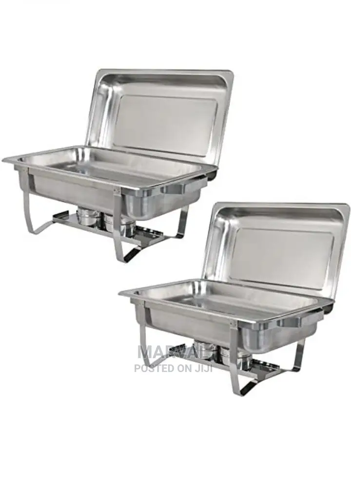 Double Fuel Holder Chafing Dishe