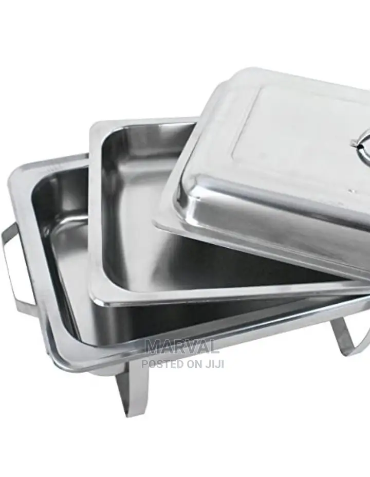 Double Fuel Holder Chafing Dishe