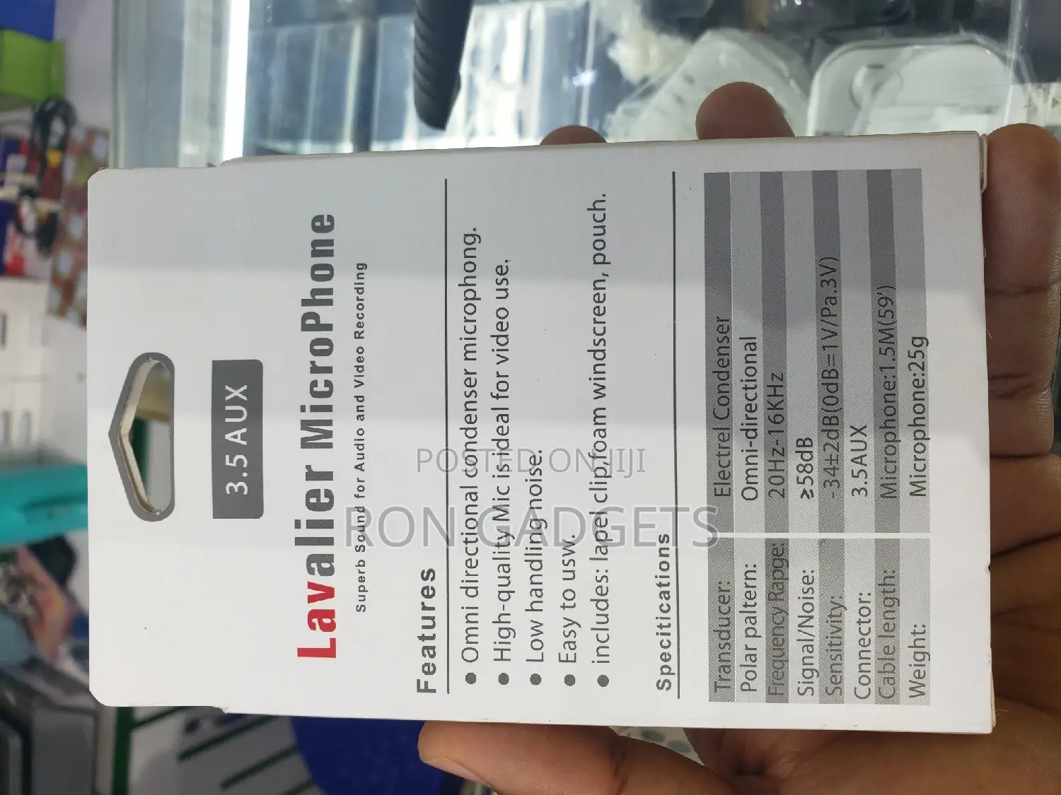 Mini Microphone With 3 Interface