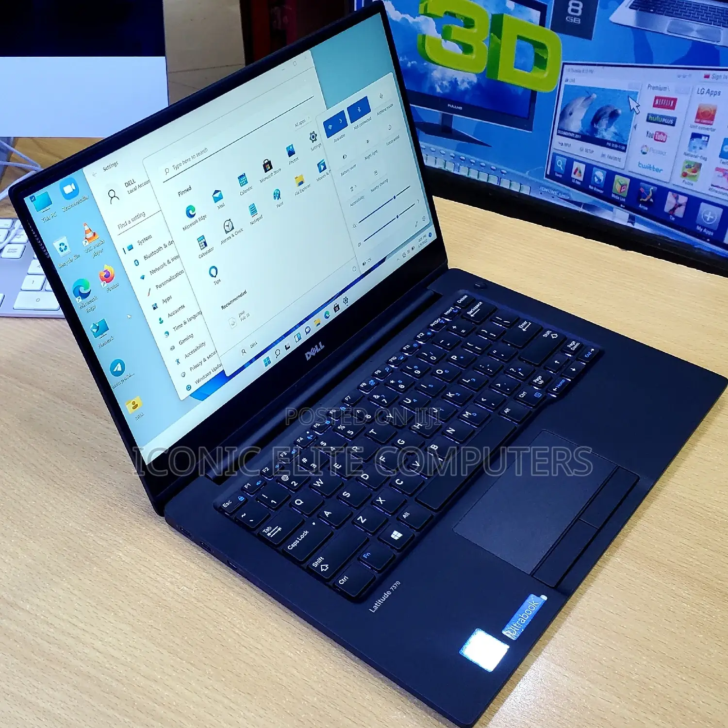 New Laptop Dell Latitude 13 7370 8GB Intel Core M SSD 256GB