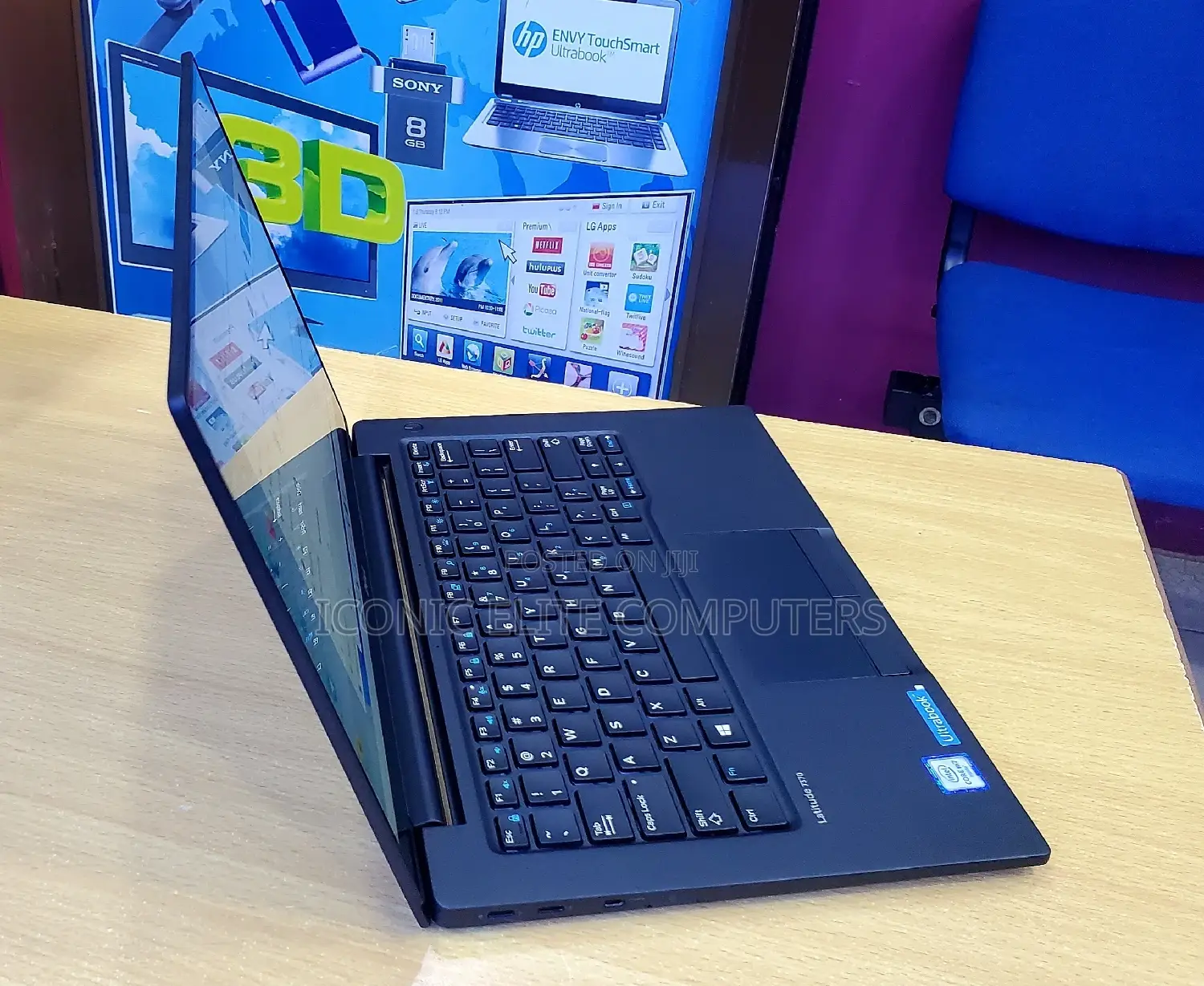 New Laptop Dell Latitude 13 7370 8GB Intel Core M SSD 256GB
