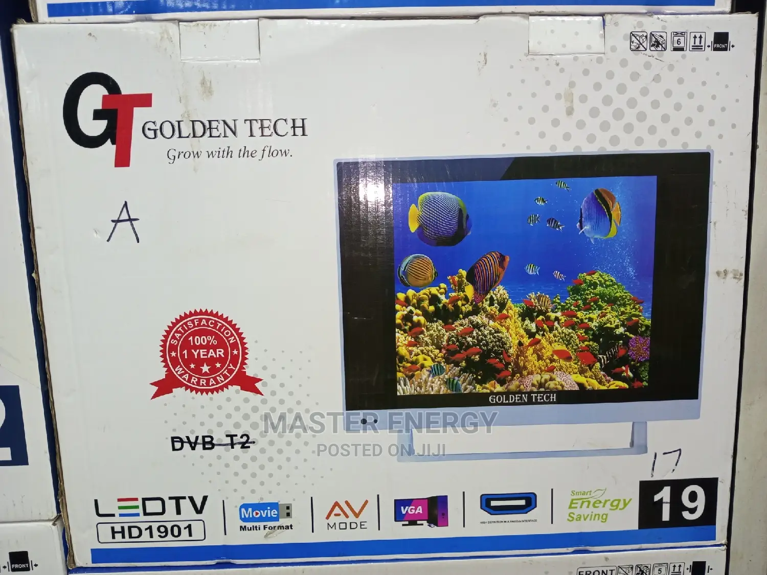 19 Inch Tv Digital Golden Tech