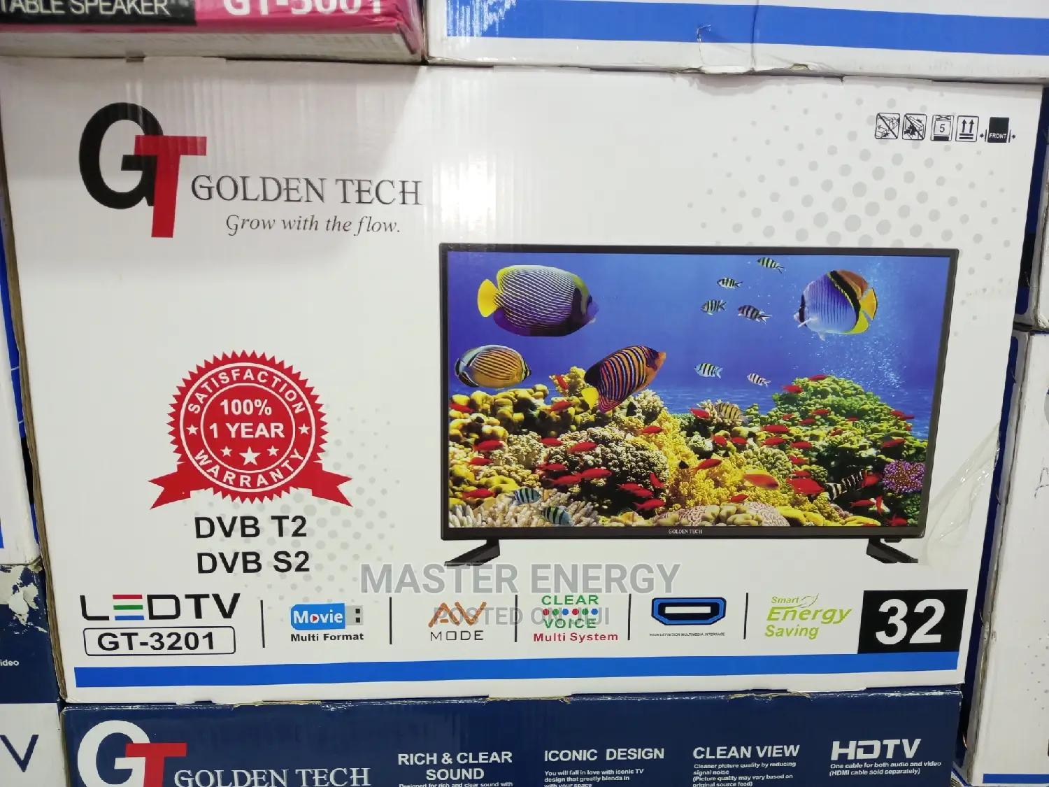 32 Inch Tv Digital Golden Tech