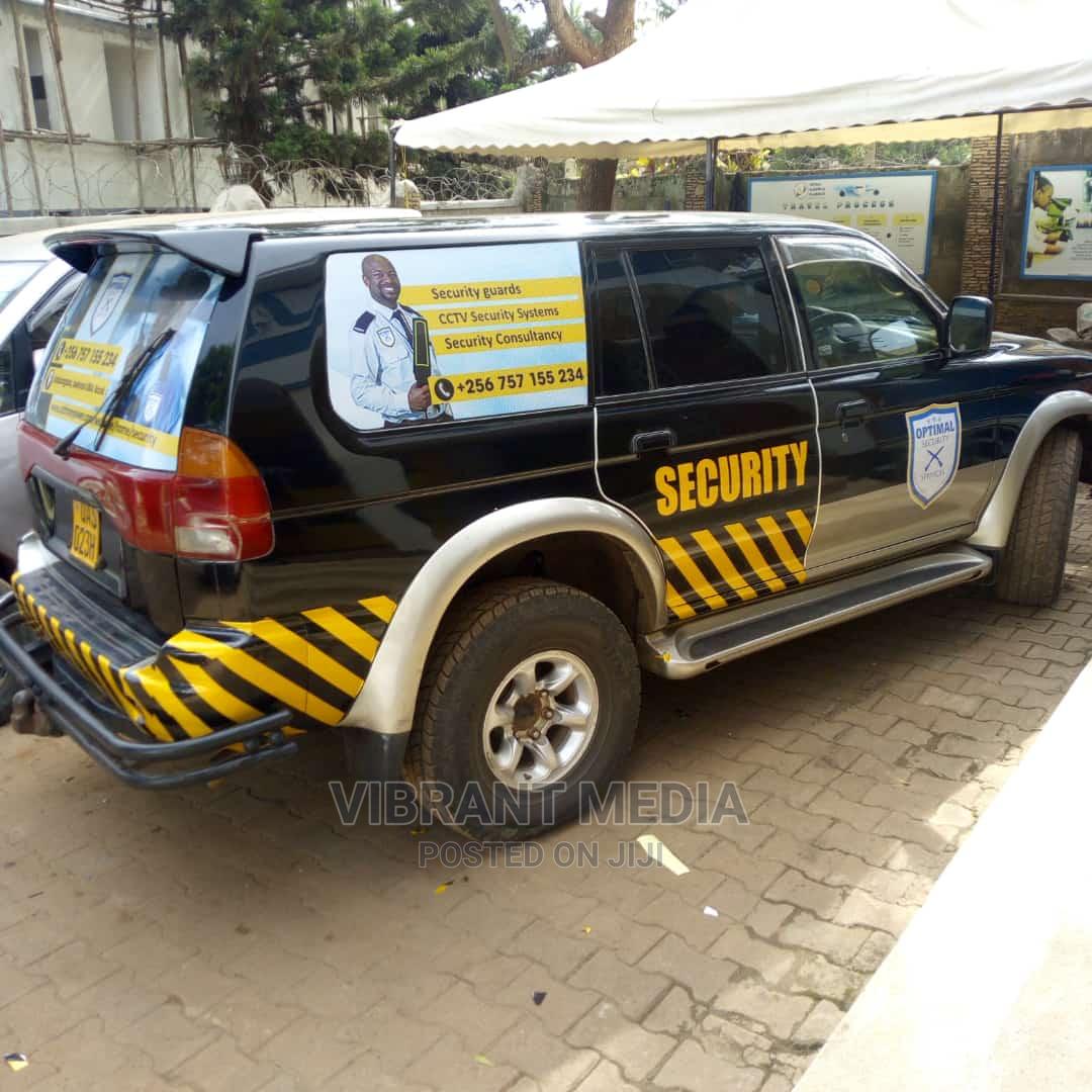 Security Van Branding in Central Division Printing Services, Jerry