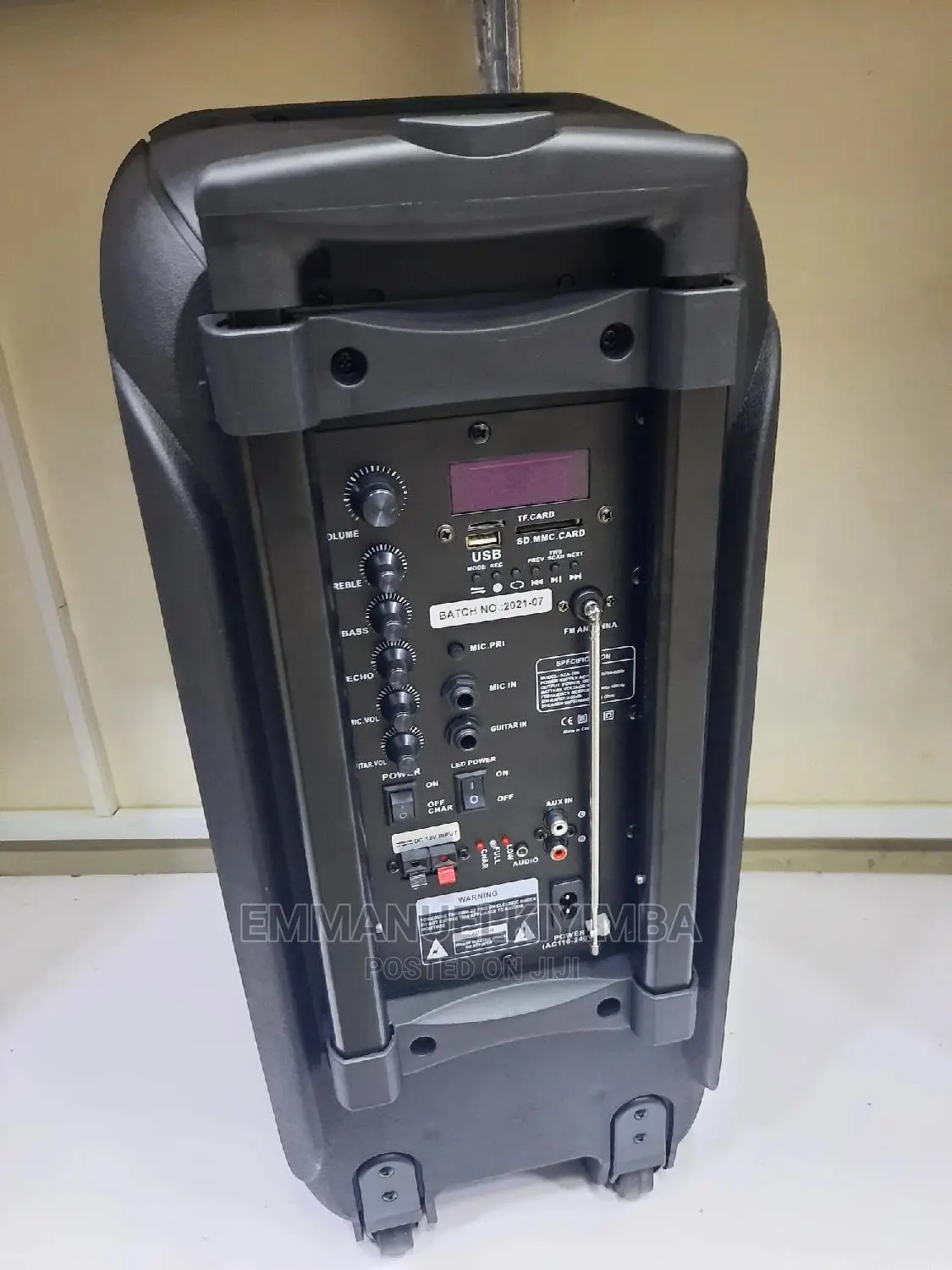 Cortina 10inch Rechargeable Speaker
