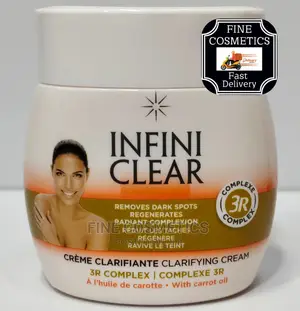 Original INFINI CLEAR Set of Cream, Oil and Soap