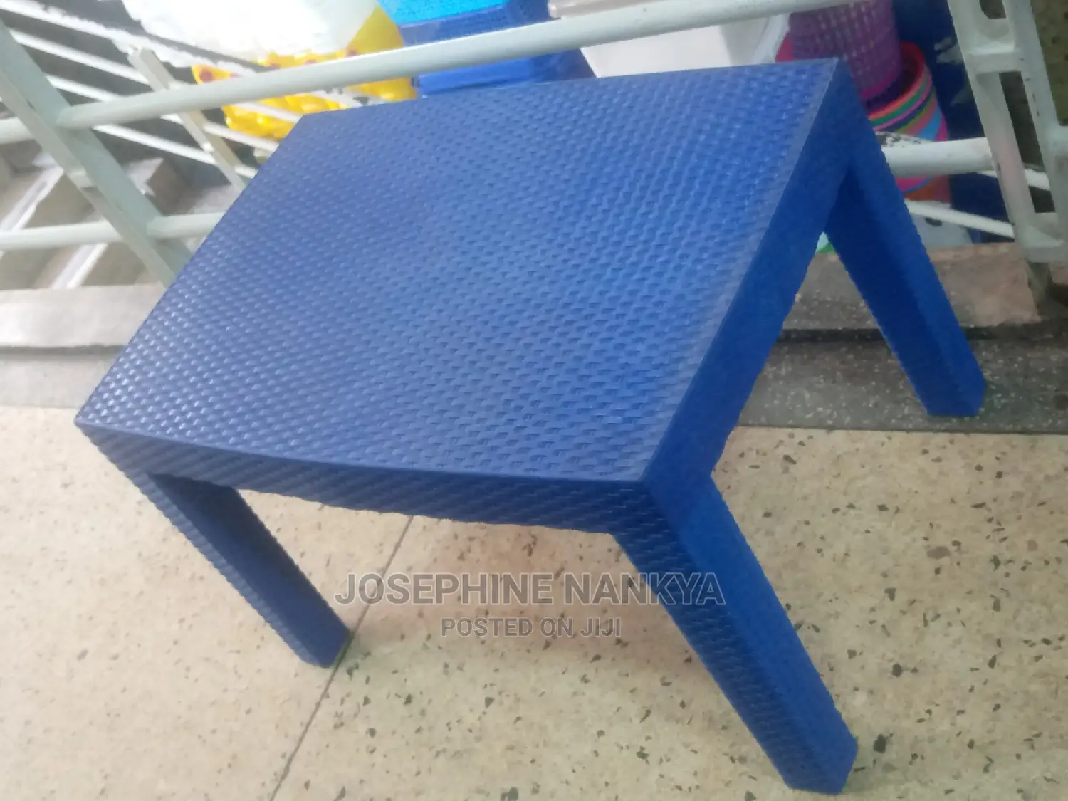 Nile Coffee Table, Blue