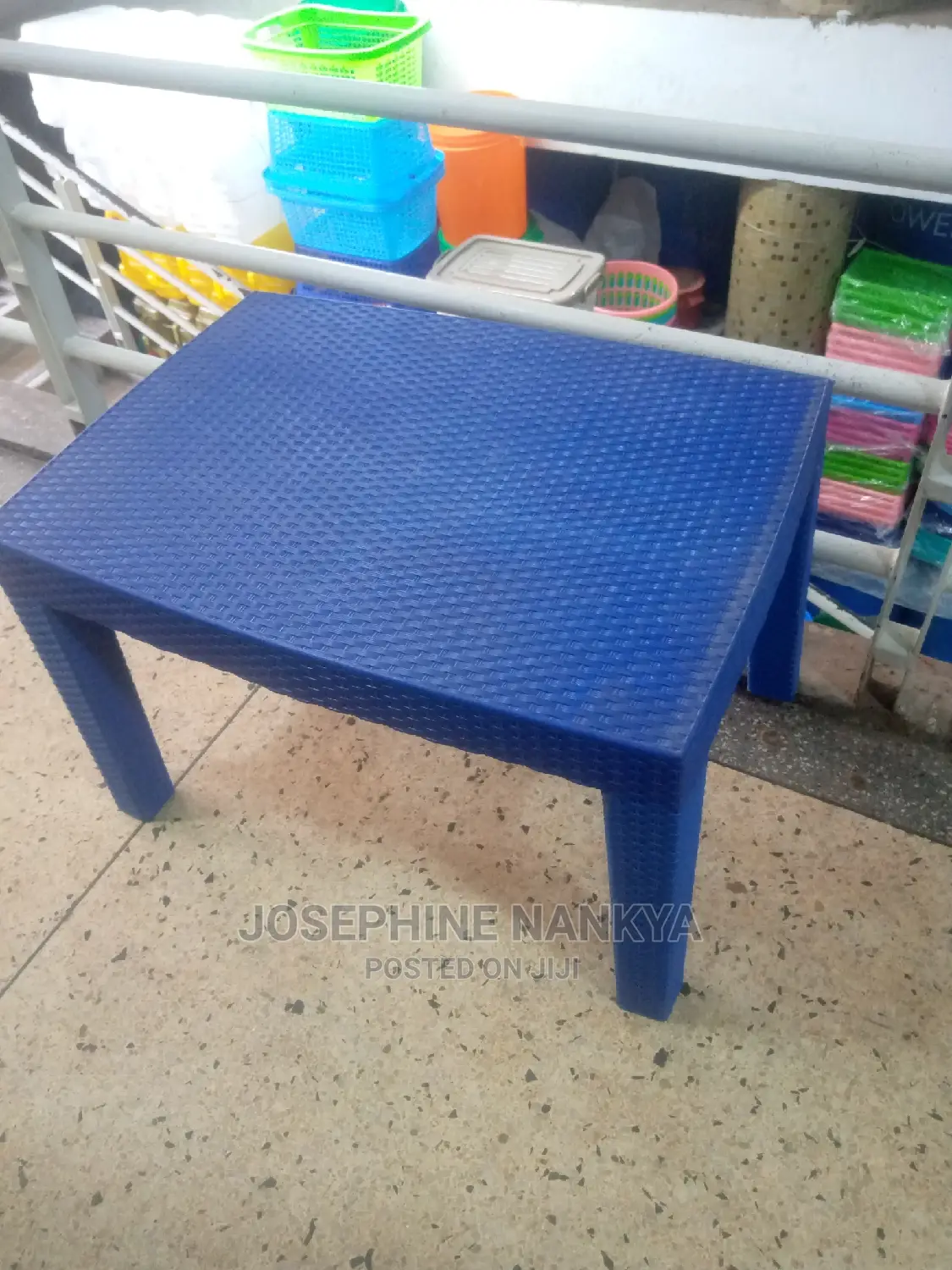 Nile Coffee Table, Blue
