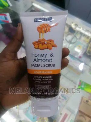 Honey and Almond Facial Scrub Beauty Formula
