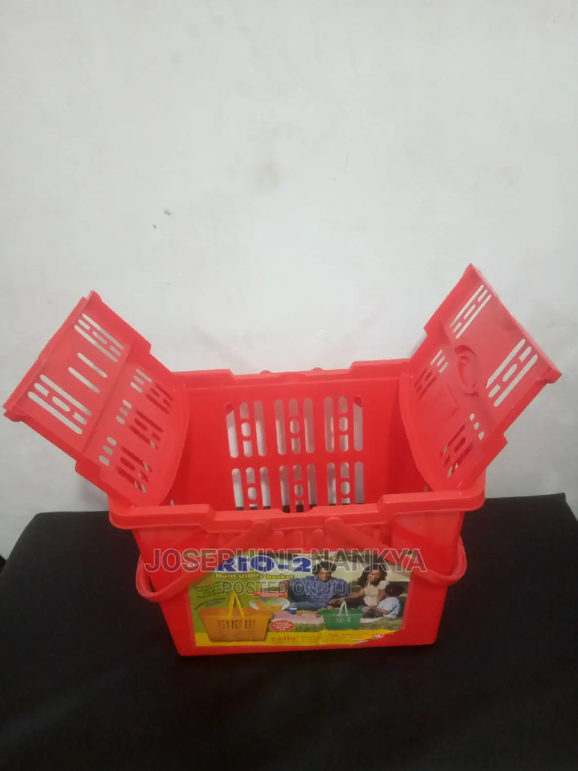 Cello Rio_2 Food Basket Red Colour