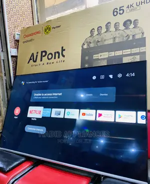Photo - Changhong 65 Inch Smart TV Android Uhd 4k Frameless ON PROMO