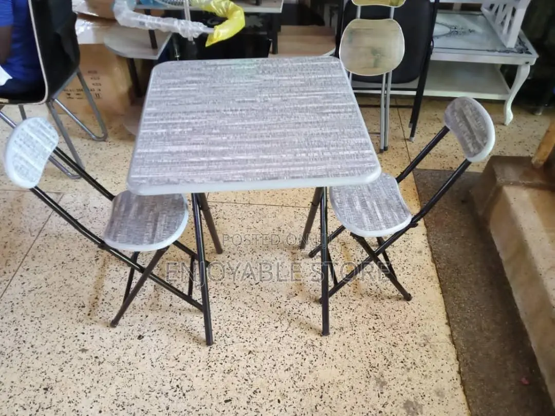 A Set of Reading Table and 2 Chairs
