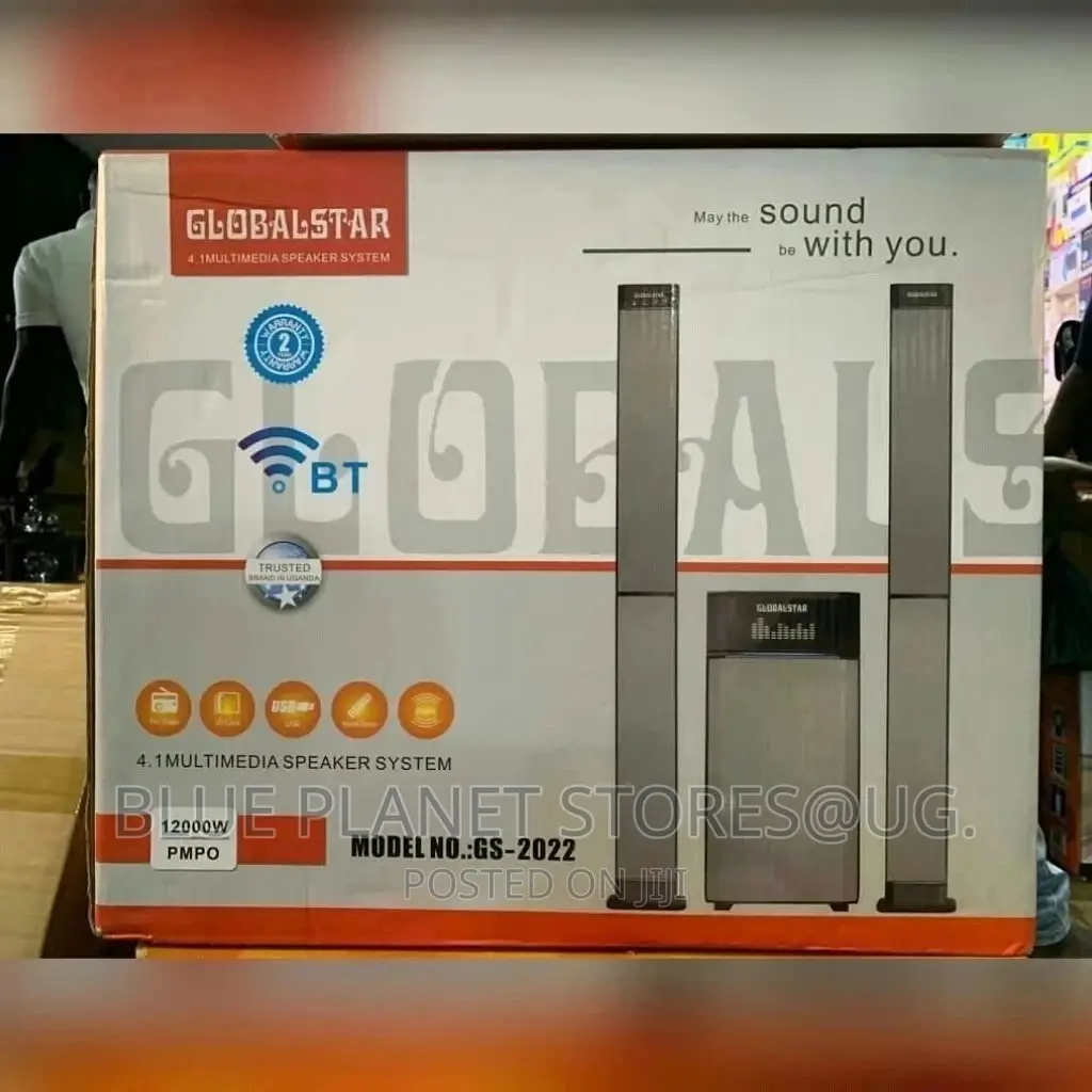 Globalstar 4.1ch Multimedia Speaker System || Model:.GS_2022