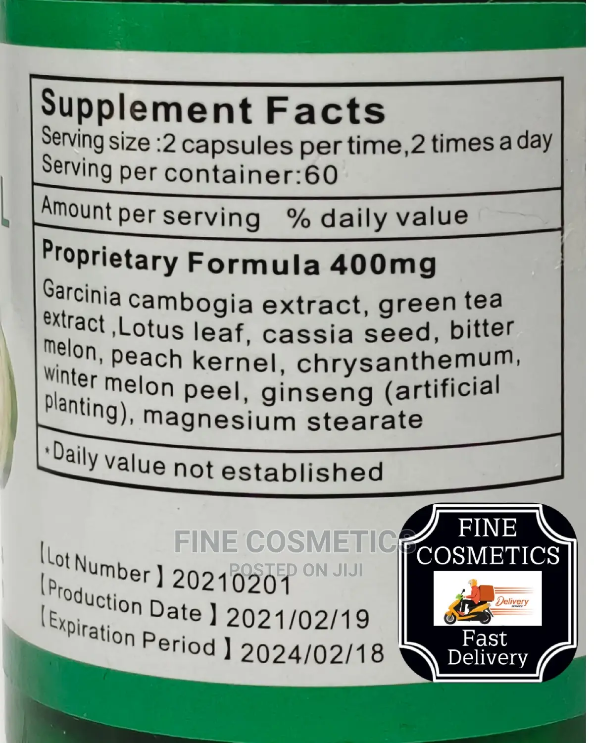 Wins Town Weight Control Natural Garcinia Slimming