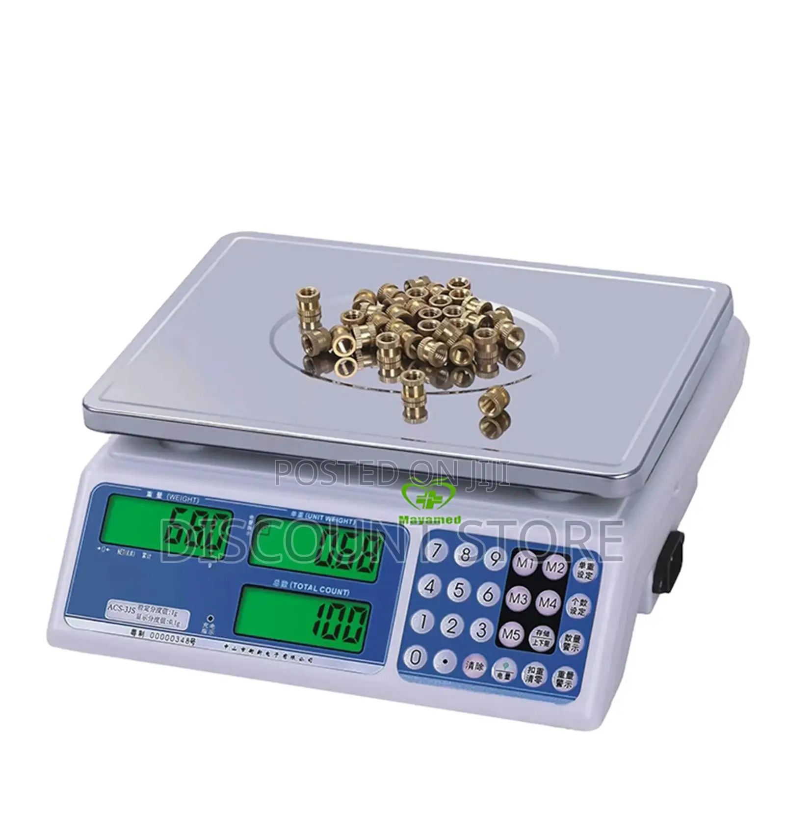 Electronic Piece Counting Commercial Weighing Scales.