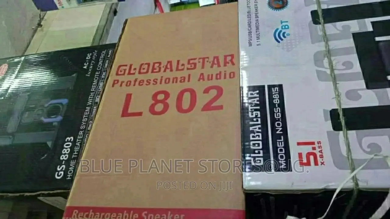 Globalstar Professional Audio Speaker Systems || L802.