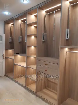 Classic Open Closets Made on Order Call