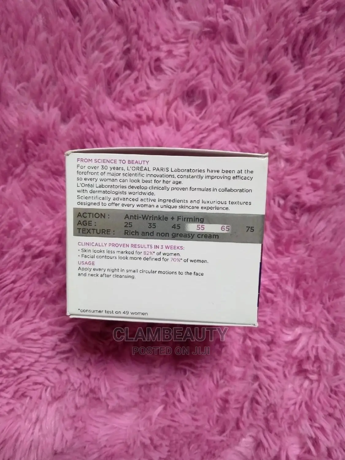 L' Oreal Paris Anti Wrinkle Expert Night Cream 55+