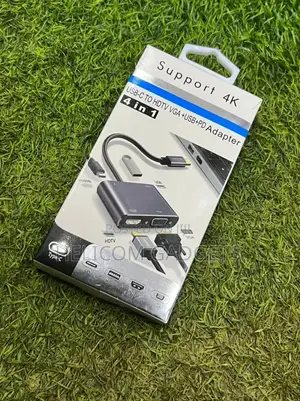 Usb-C to Hdtv Vga+Usb+Pd Adapter