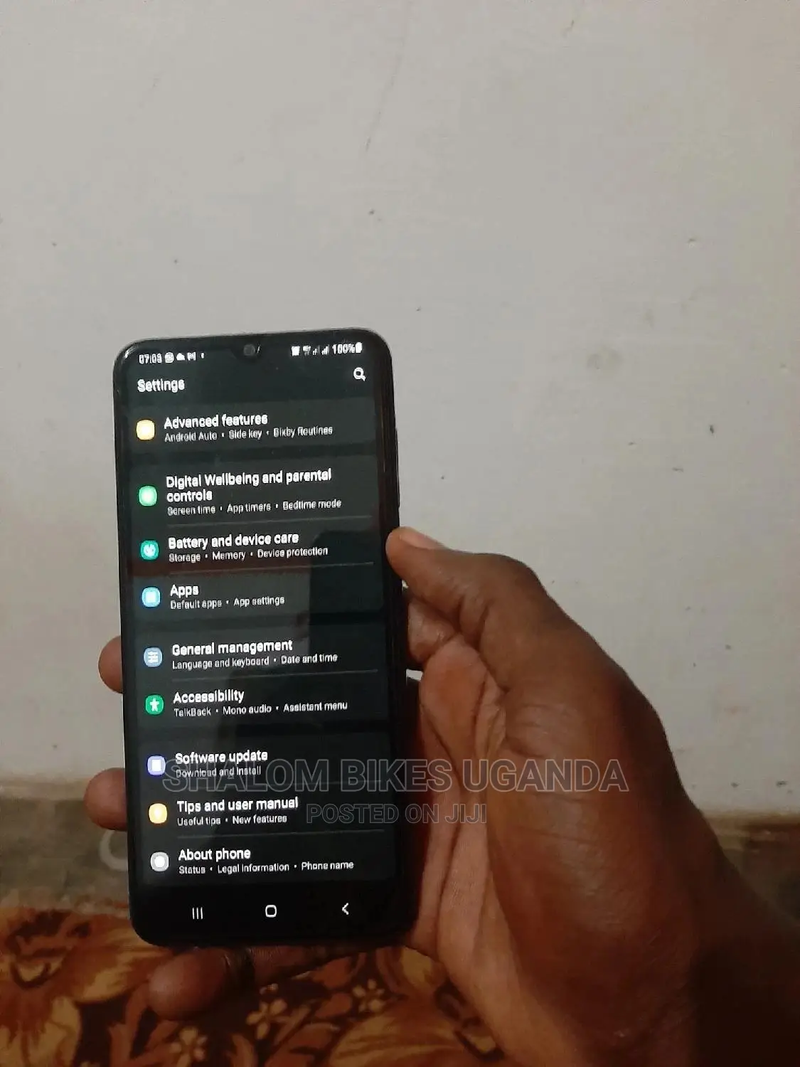 New Samsung Galaxy A70 128 GB Blue