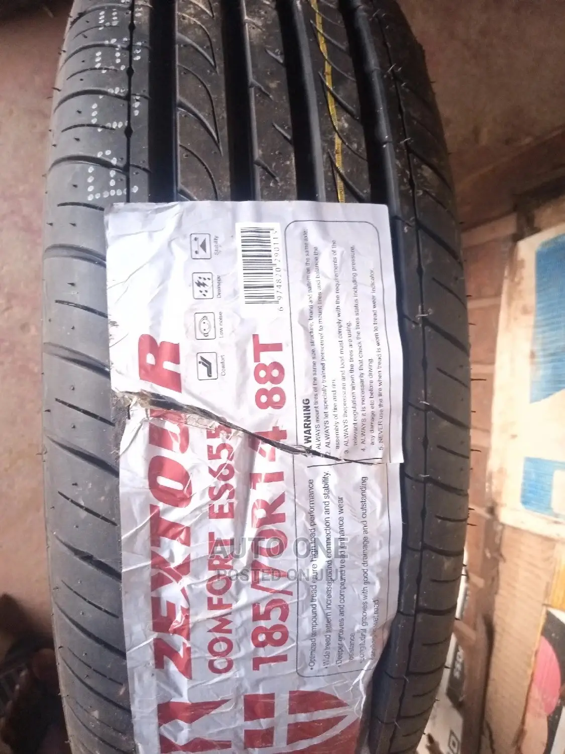 185/70r14 Zextour Tyres.