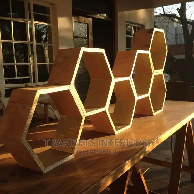 Hexagon Book Shelves Call