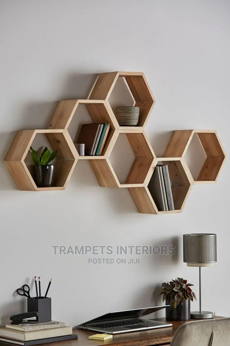 Hexagon Book Shelves Call