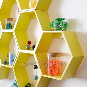 Hexagon Book Shelves Call